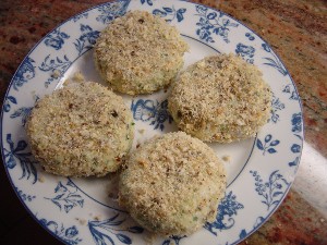 Breadcrumbed Cakes